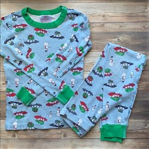 HA snowmen and cars long pajamas